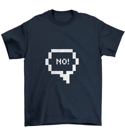 No Children's navy Tshirt 12-13 Years