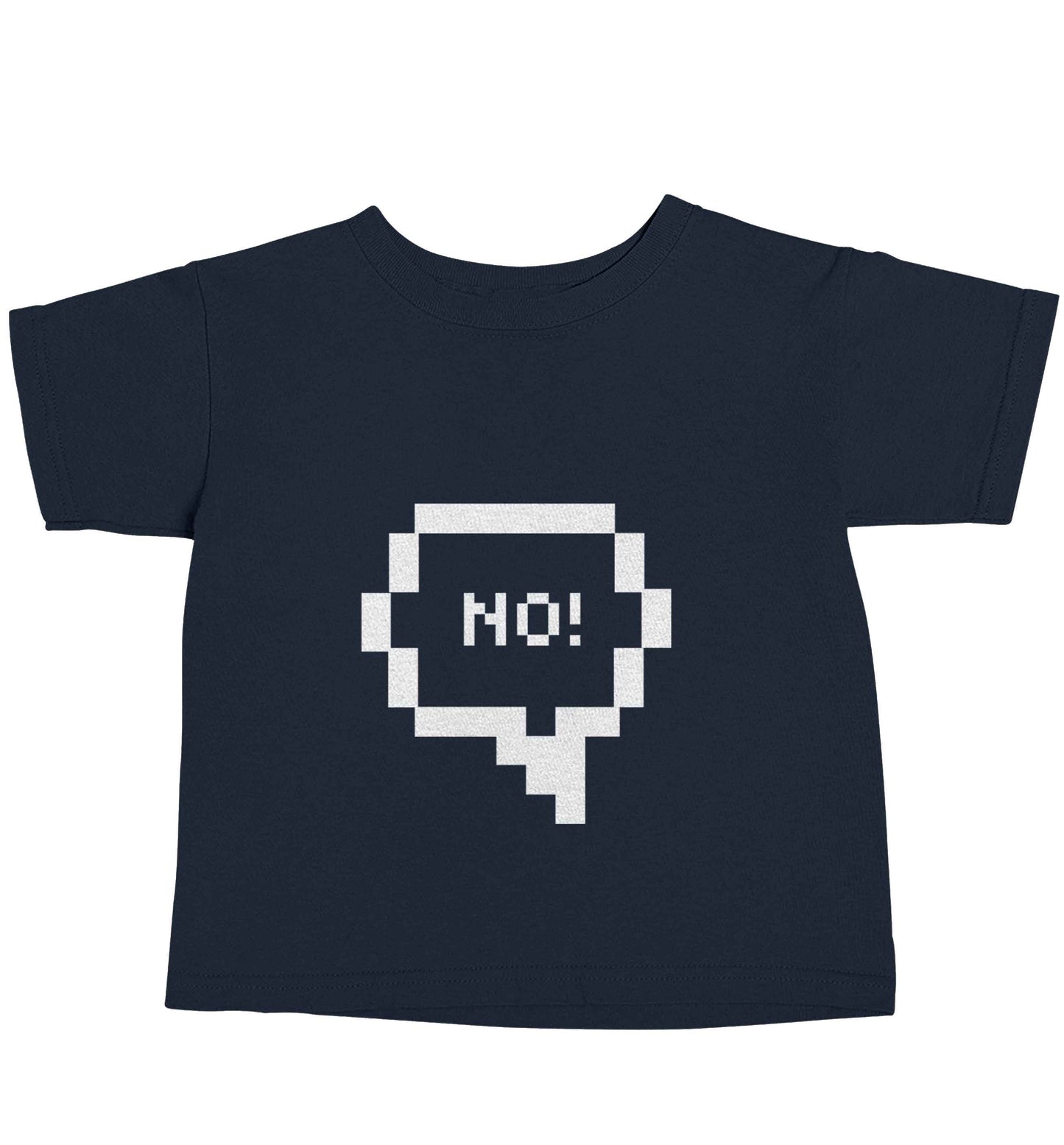 No navy baby toddler Tshirt 2 Years