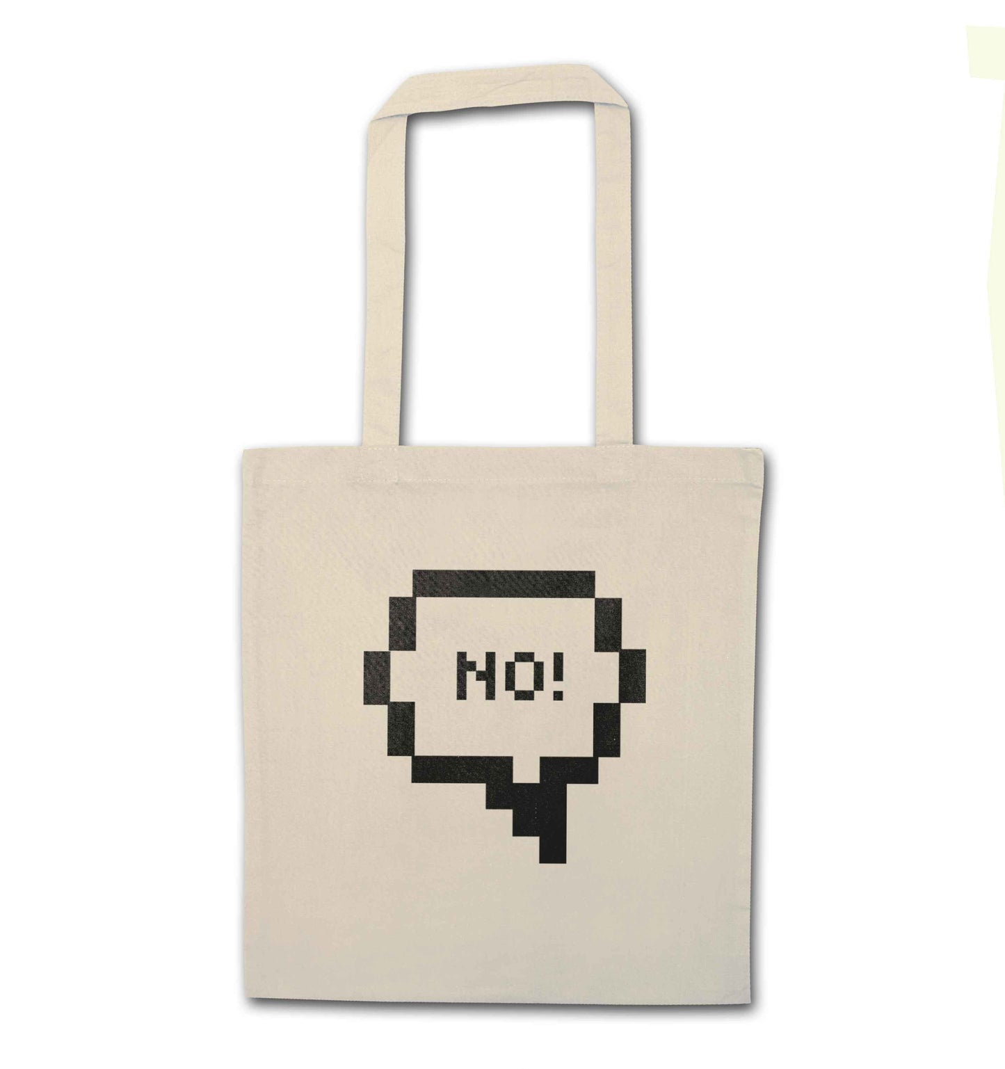 No natural tote bag