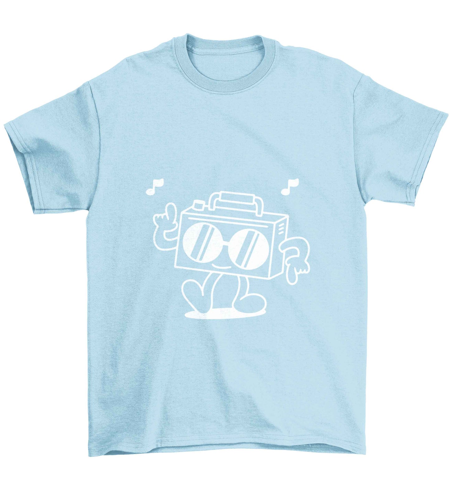 Boombox Children's light blue Tshirt 12-13 Years