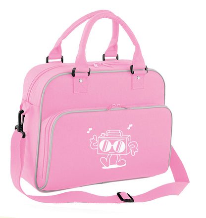Boombox children's dance bag baby pink