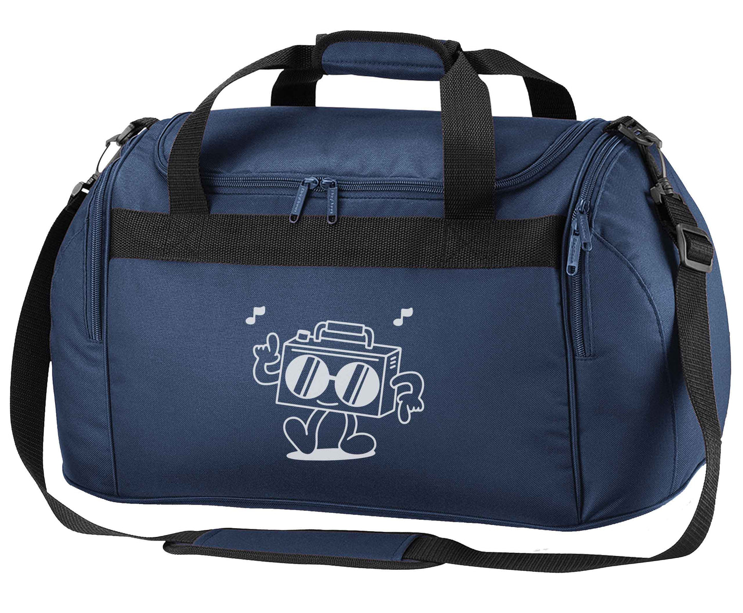 Boombox navy holdall / duffel bag
