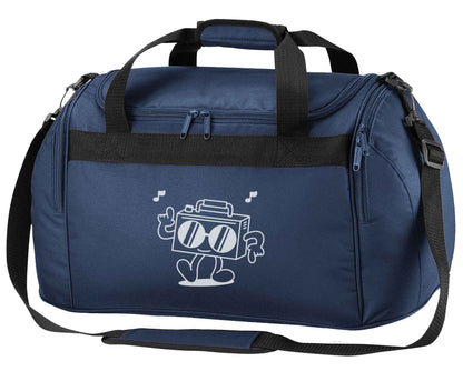 Boombox navy holdall / duffel bag