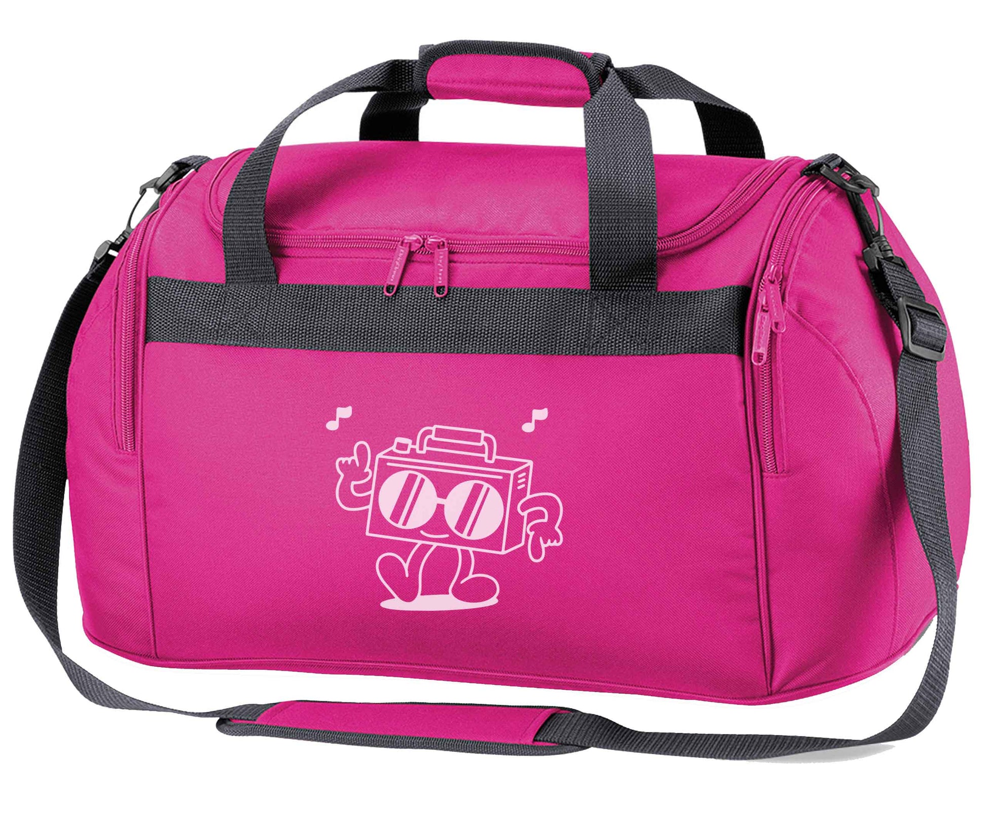 Boombox pink holdall / duffel bag
