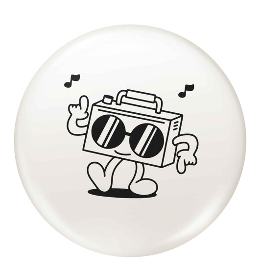 Boombox small 25mm Pin badge