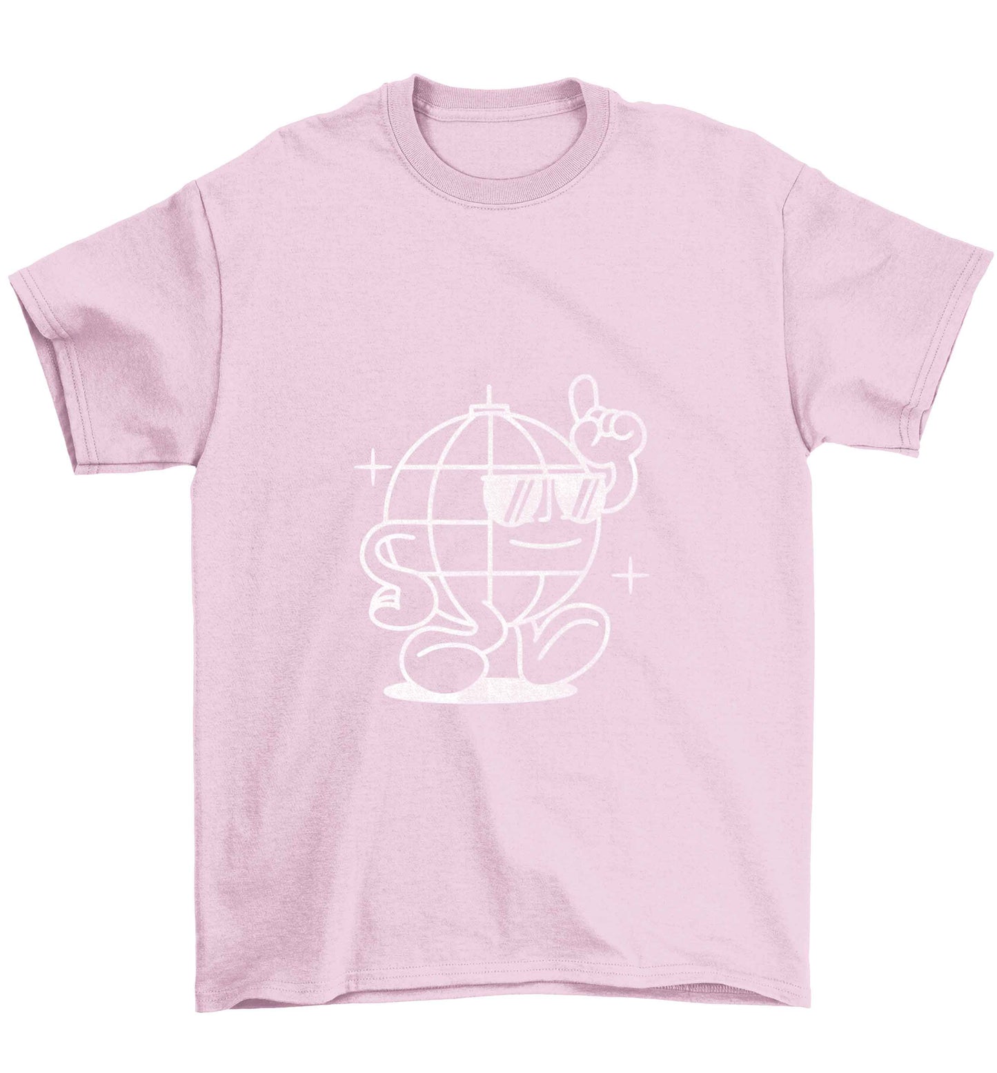 Disco ball Children's light pink Tshirt 12-13 Years