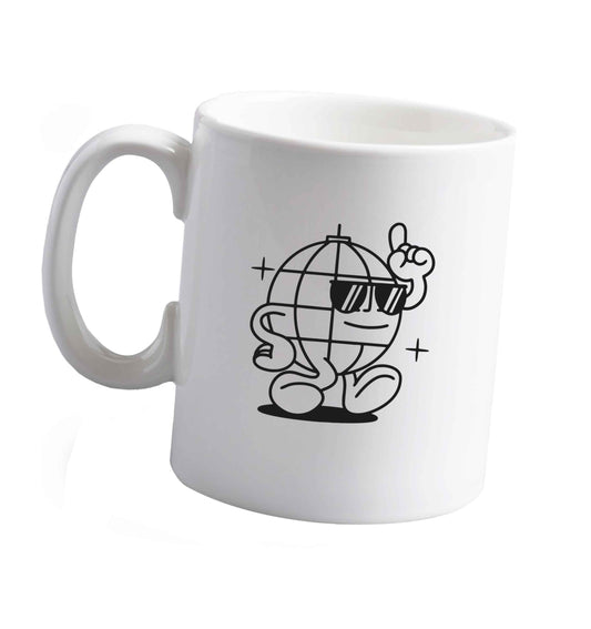 10 oz Tis The Season to Drink Whisky ceramic mug right handed