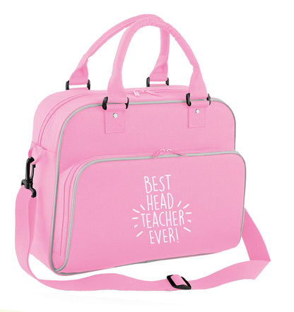 Best head teacher ever! children's dance bag baby pink