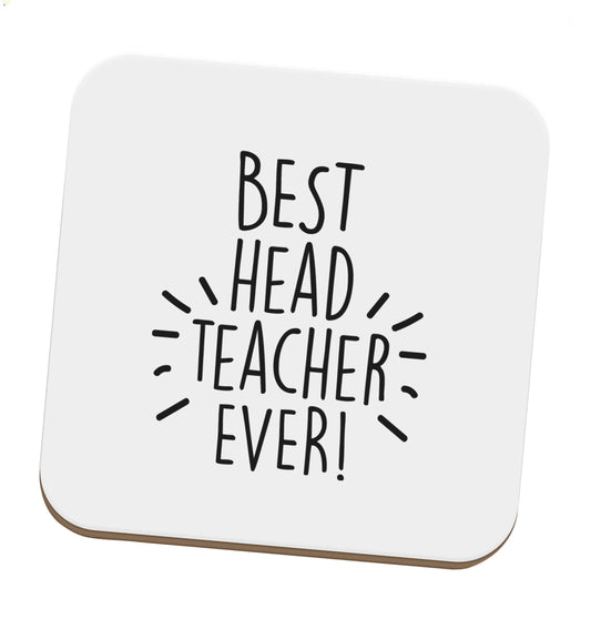 Best head teacher ever! set of four coasters