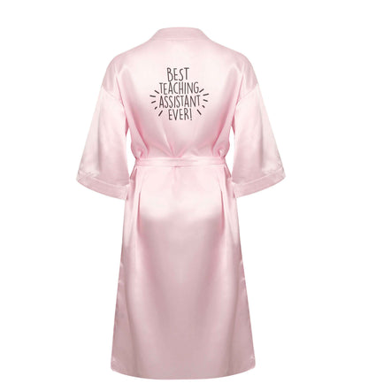 Best teaching assistant ever! XL/XXL pink ladies dressing gown size 16/18