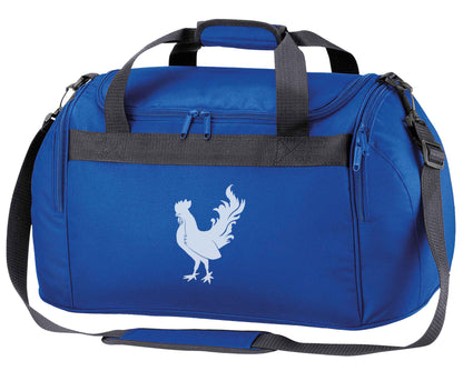Rooster royal blue holdall / duffel bag