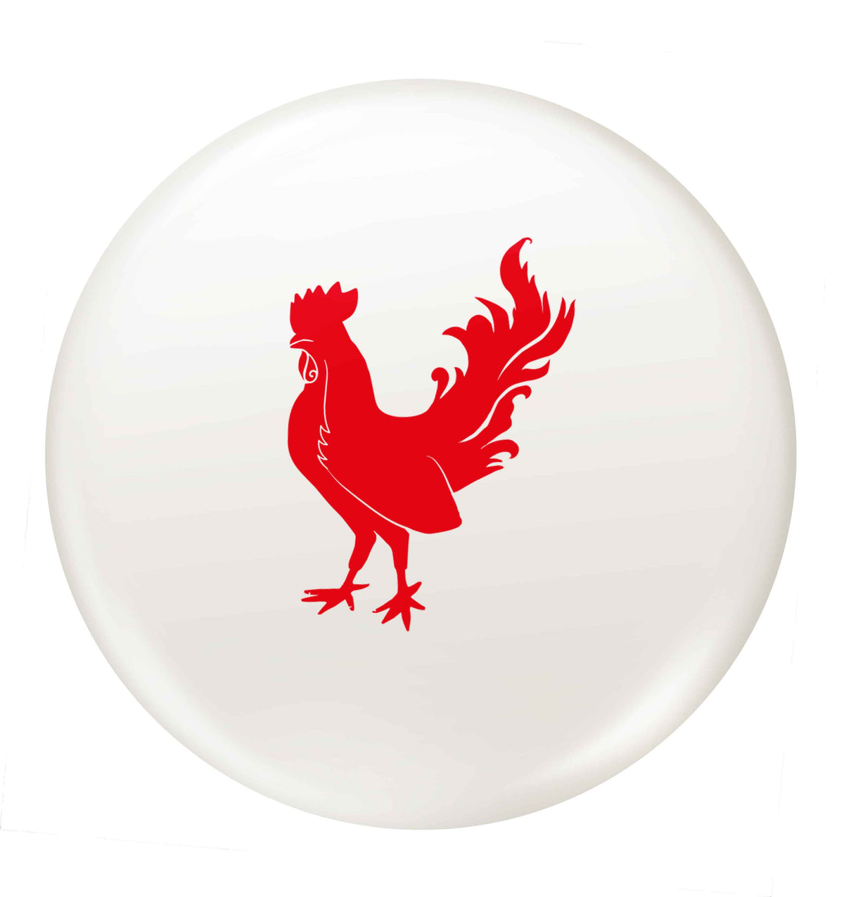 Rooster small 25mm Pin badge