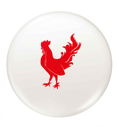 Rooster small 25mm Pin badge