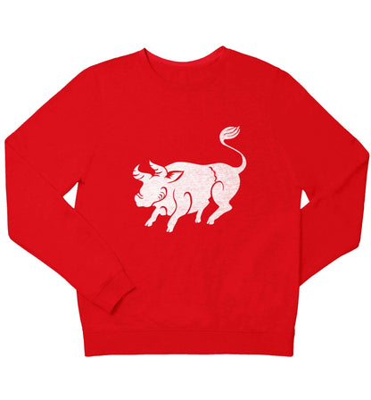 Blue ox children's grey sweater 12-13 Years