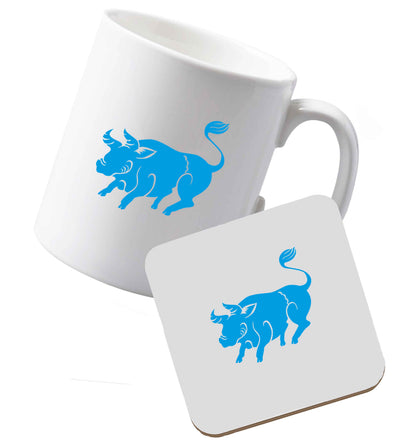 10 oz Ceramic mug and coaster Tis The Season to Drink Whisky both sides