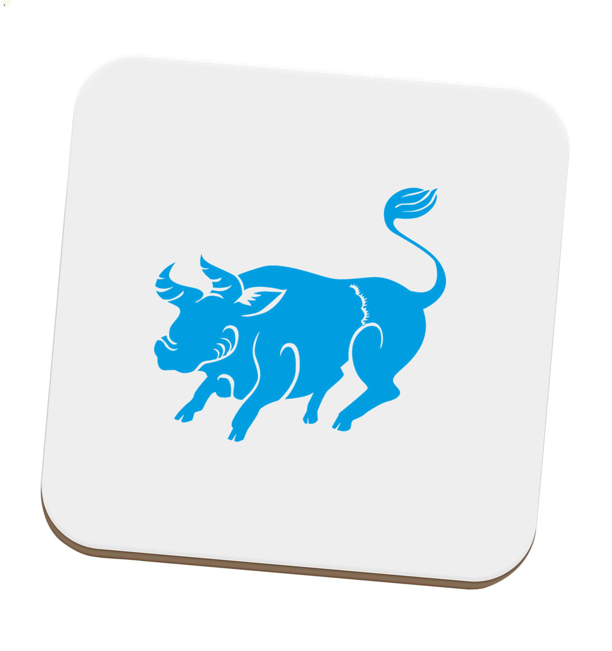 Pig face set of four coasters