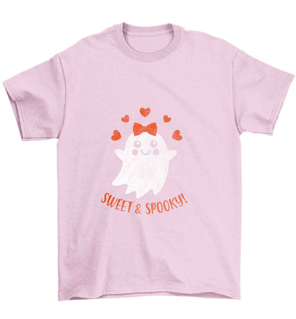 Sweet and spooky Children's light pink Tshirt 12-13 Years