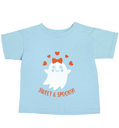 Sweet and spooky light blue baby toddler Tshirt 2 Years