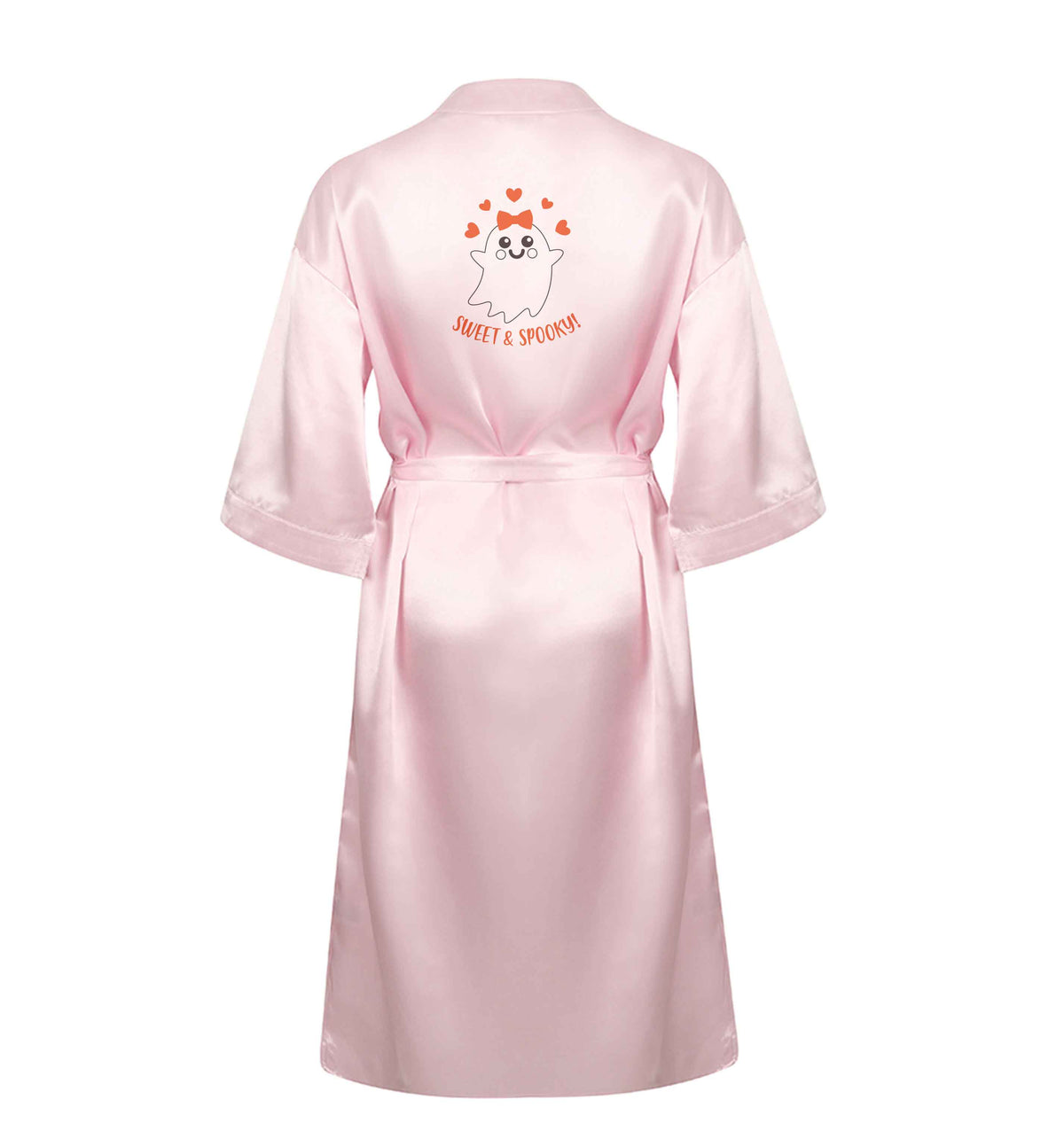 Sweet and spooky XL/XXL pink ladies dressing gown size 16/18