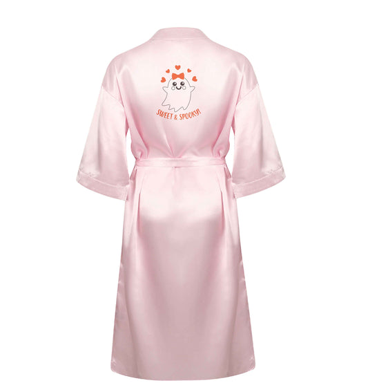 Sweet and spooky XL/XXL pink ladies dressing gown size 16/18