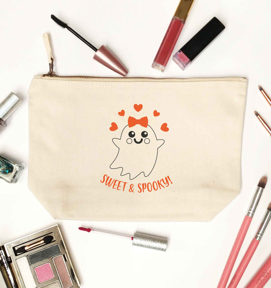 Sweet and spooky natural makeup bag