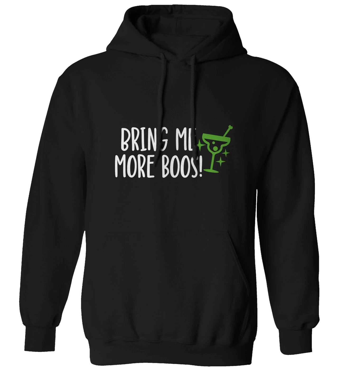 Bring me more boos adults unisex black hoodie 2XL