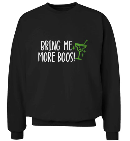 Bring me more boos adult's unisex black sweater 2XL