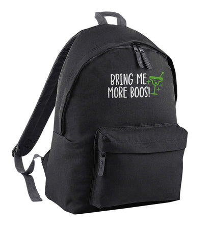 Bring me more boos black adults backpack