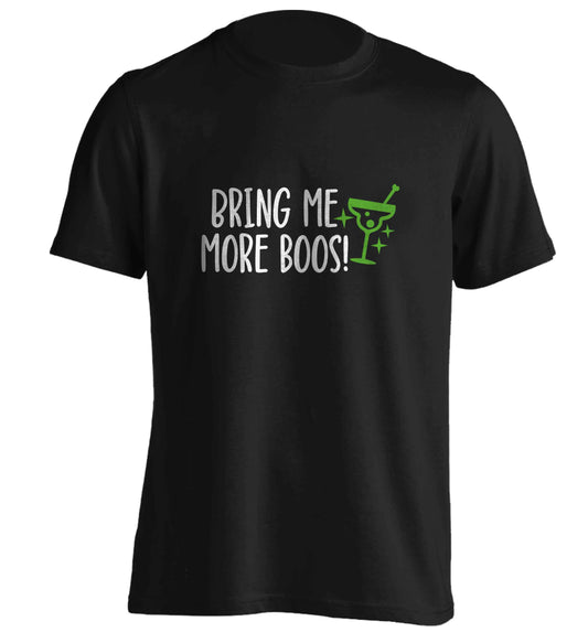 Bring me more boos adults unisex black Tshirt 2XL