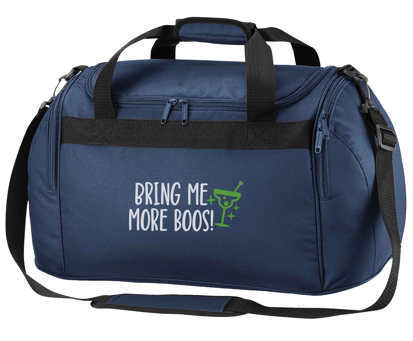 Bring me more boos navy holdall / duffel bag