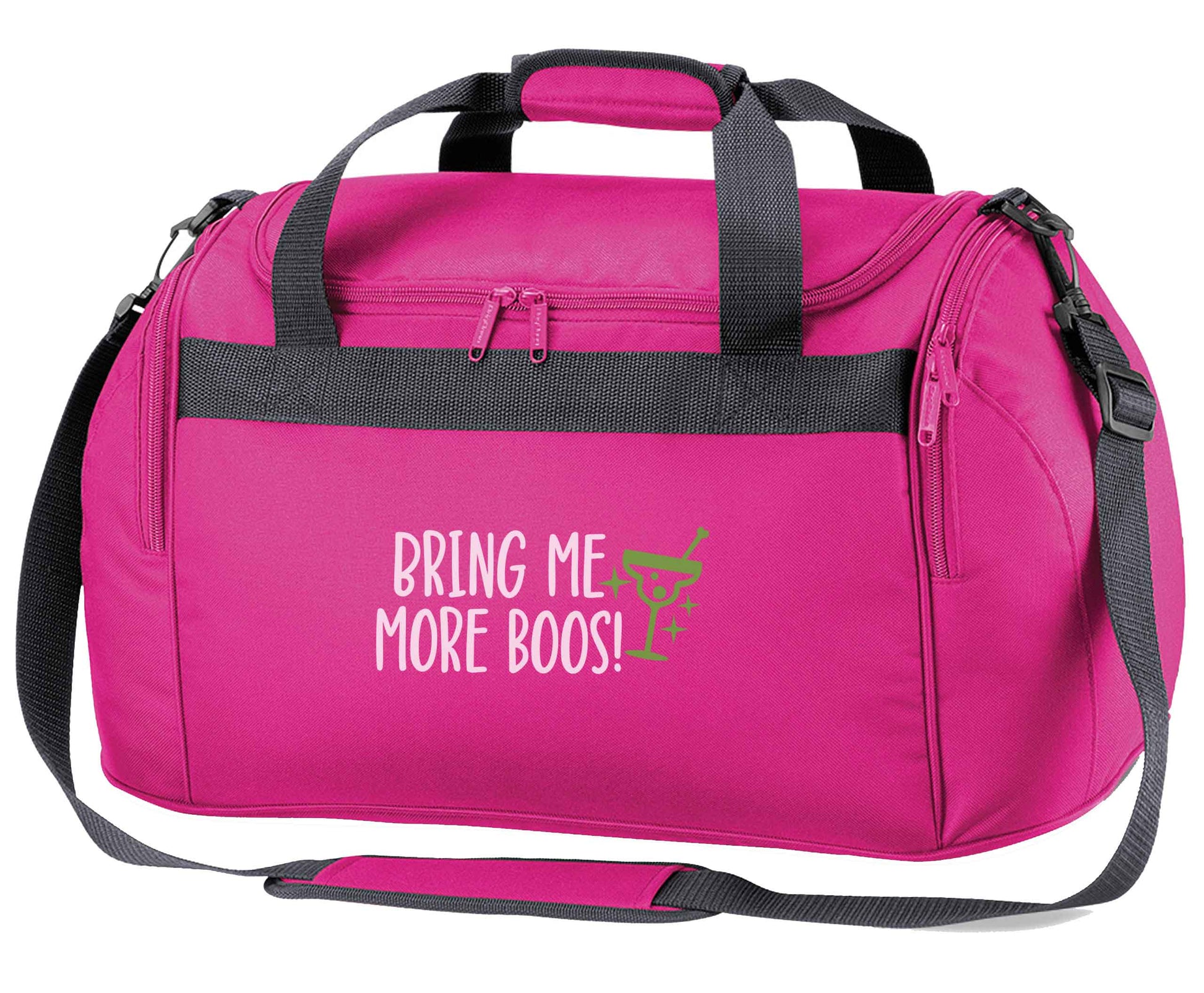 Bring me more boos pink holdall / duffel bag