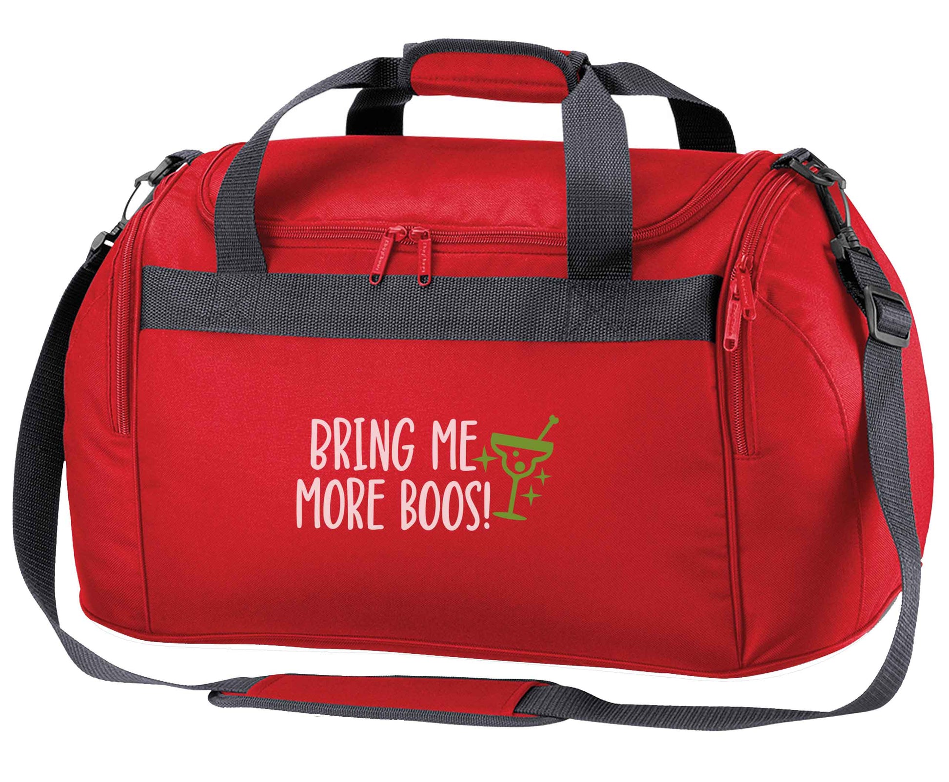 Bring me more boos red holdall / duffel bag