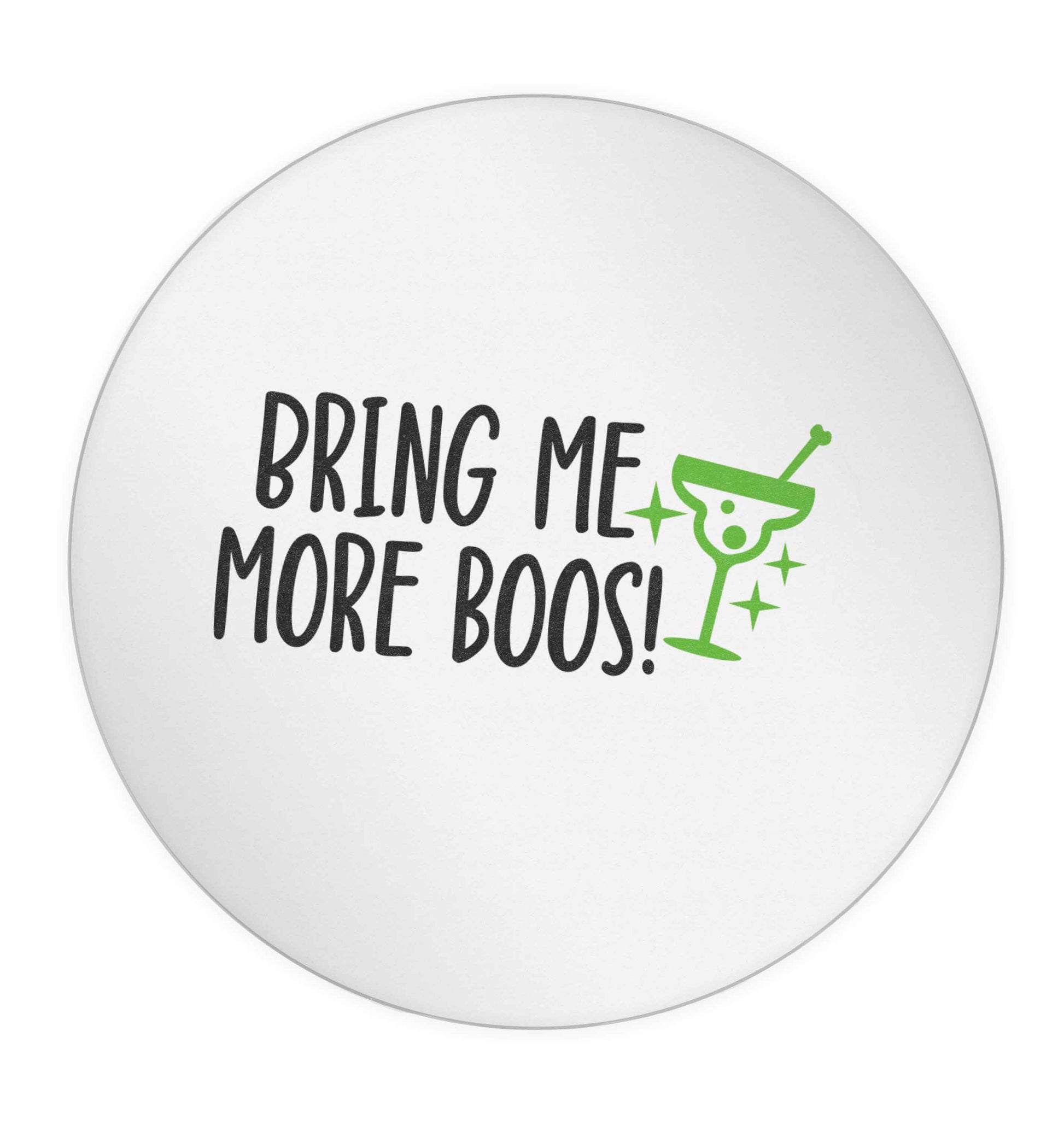 Bring me more boos 24 @ 45mm matt circle stickers
