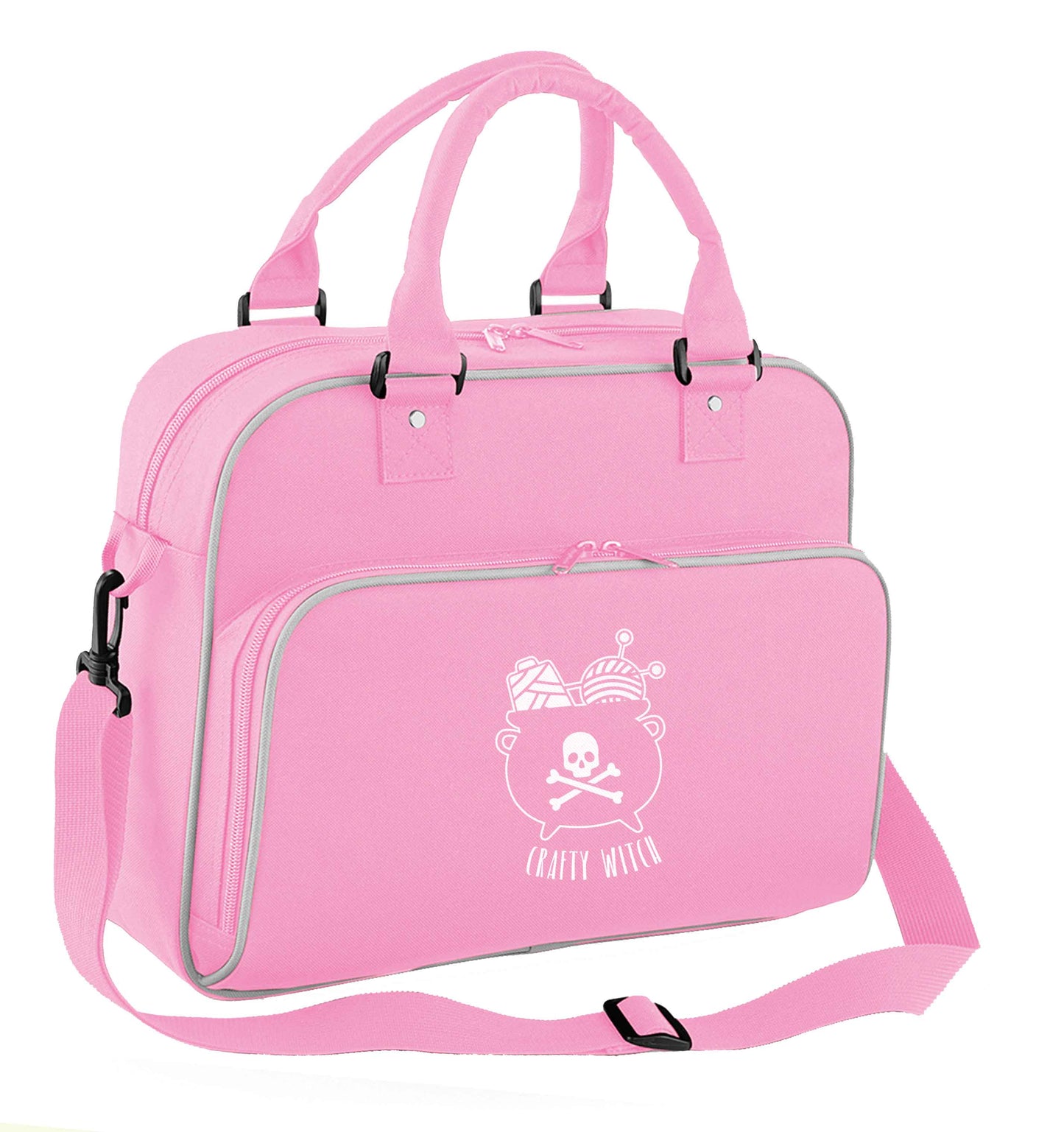 Crafty witch children's dance bag baby pink