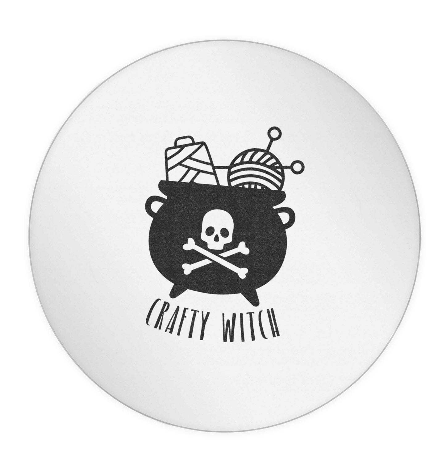 Crafty witch 24 @ 45mm matt circle stickers