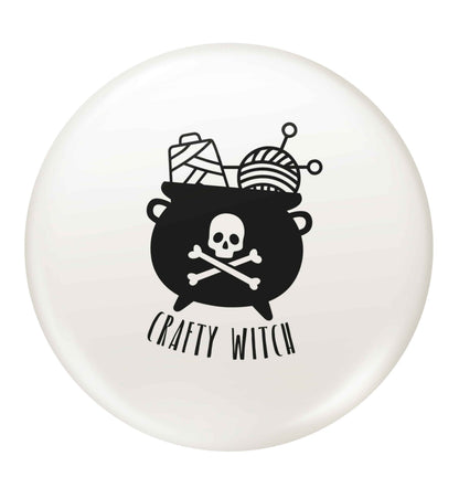 Crafty witch small 25mm Pin badge
