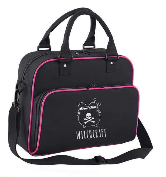Witchcraft children's dance bag black with pink detail