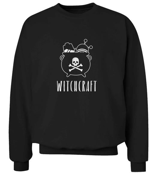 Witchcraft adult's unisex black sweater 2XL