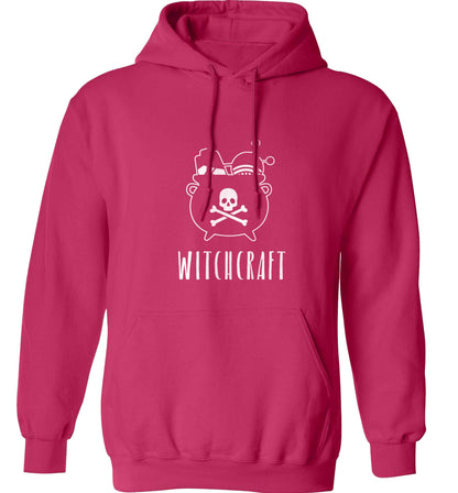 Witchcraft adults unisex pink hoodie 2XL