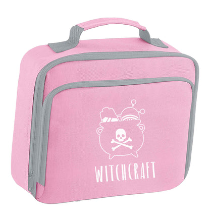 Witchcraft insulated pink lunch bag cooler
