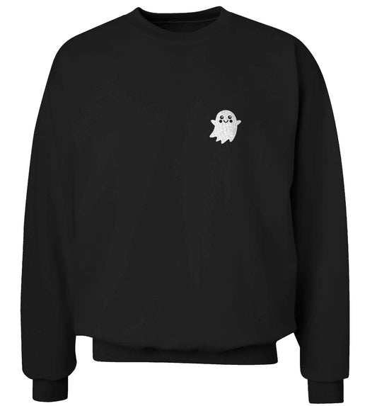 Pocket ghost adult's unisex black sweater 2XL