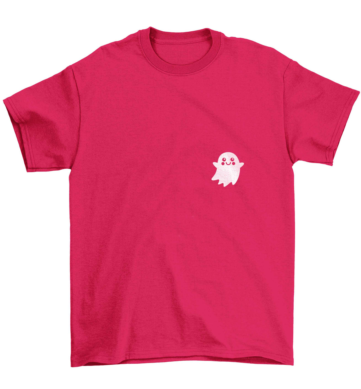Pocket ghost Children's pink Tshirt 12-13 Years