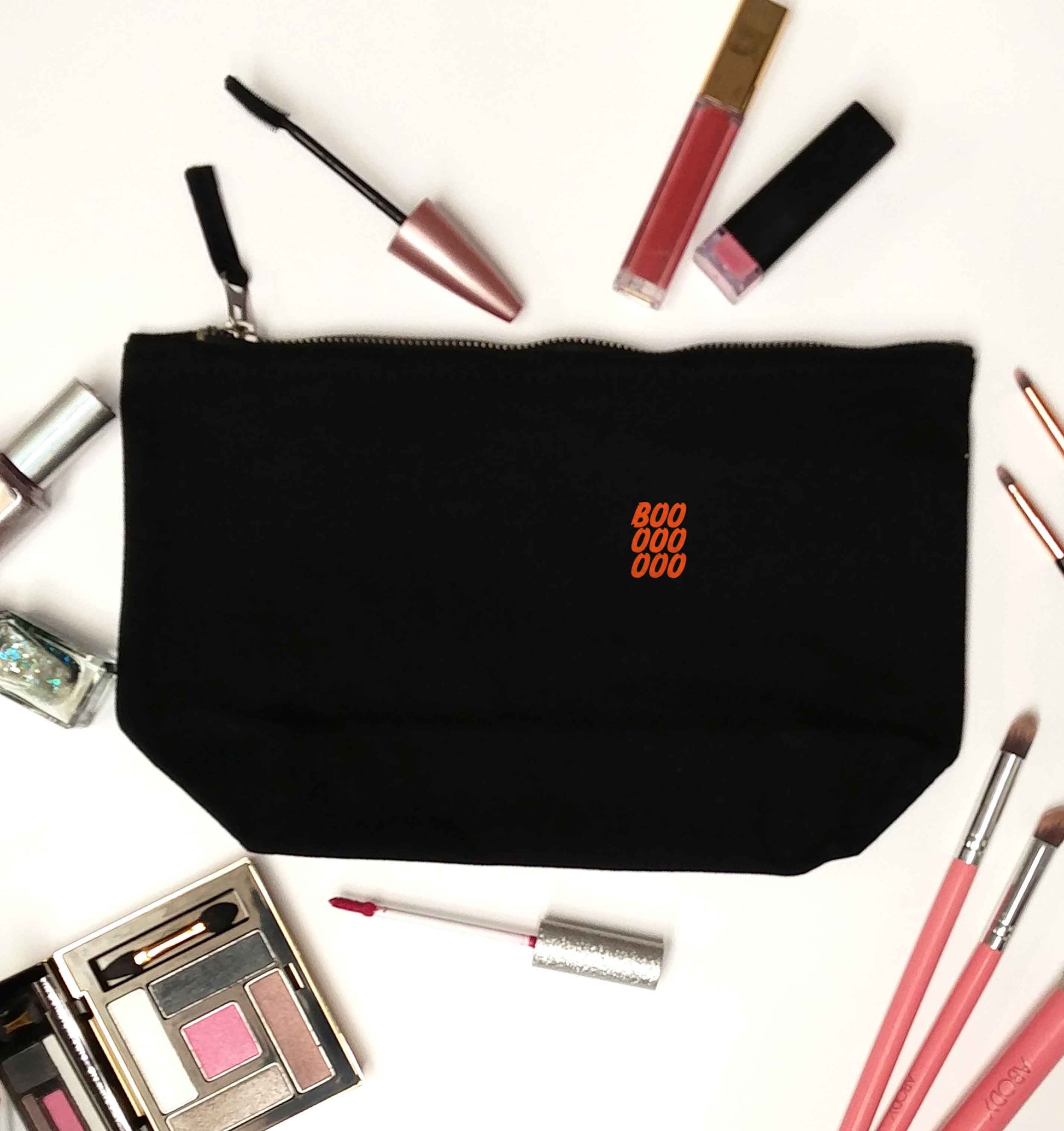 Boo pocket black makeup bag