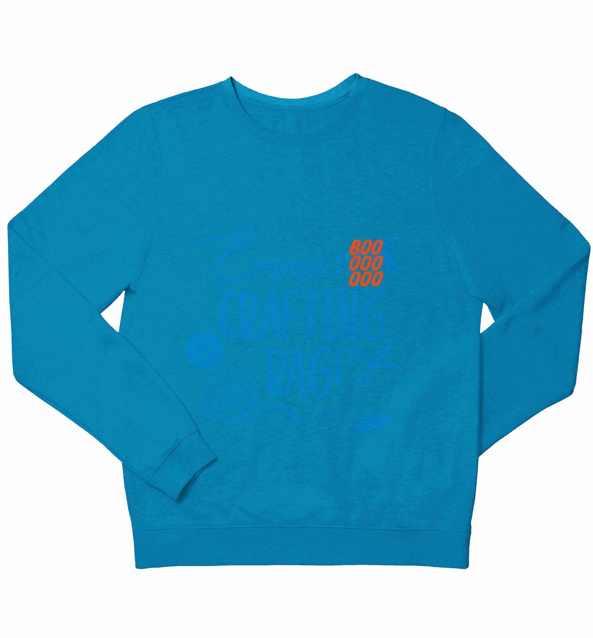 Boo pocket children's blue sweater 12-13 Years