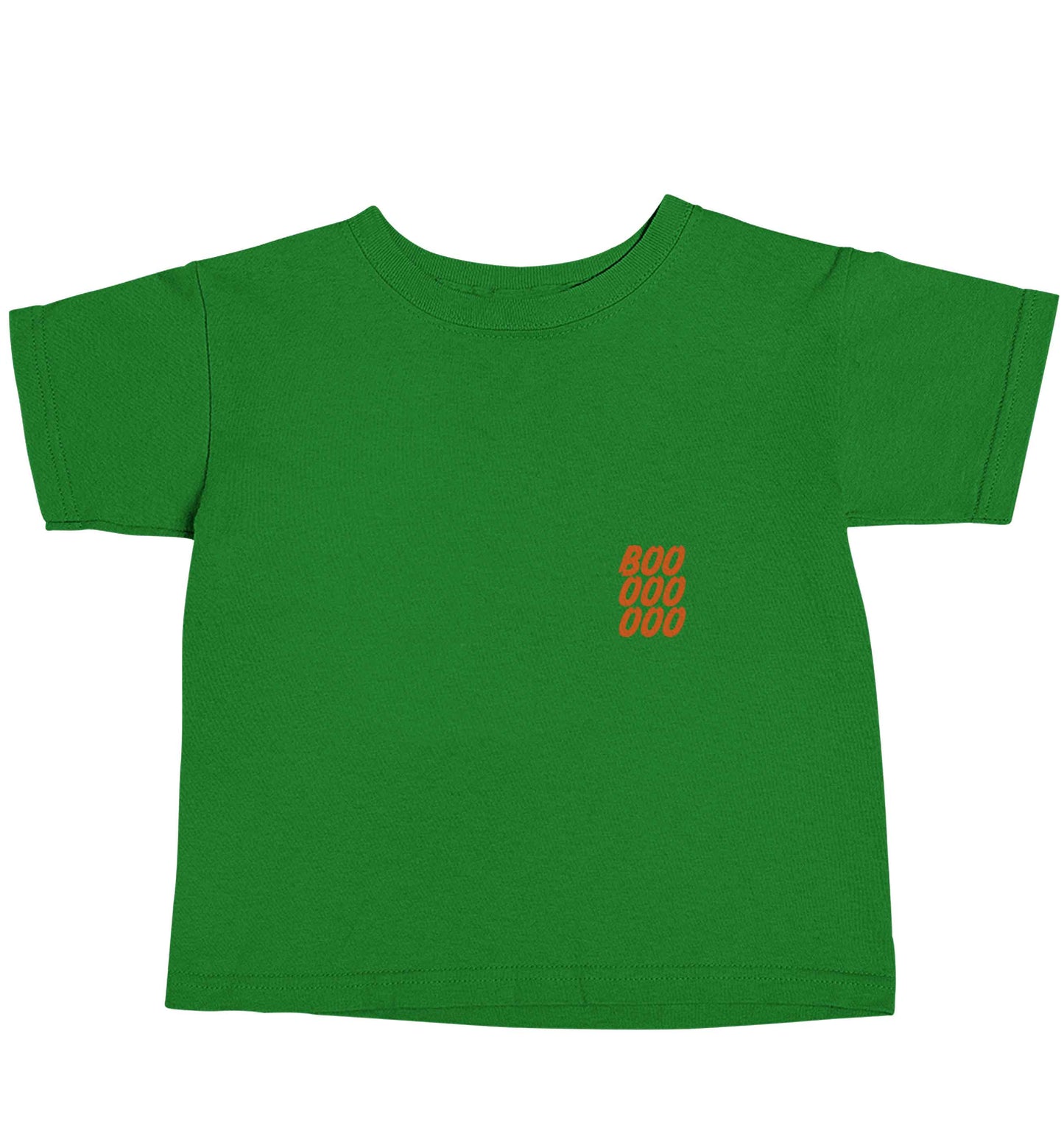 Boo pocket green baby toddler Tshirt 2 Years