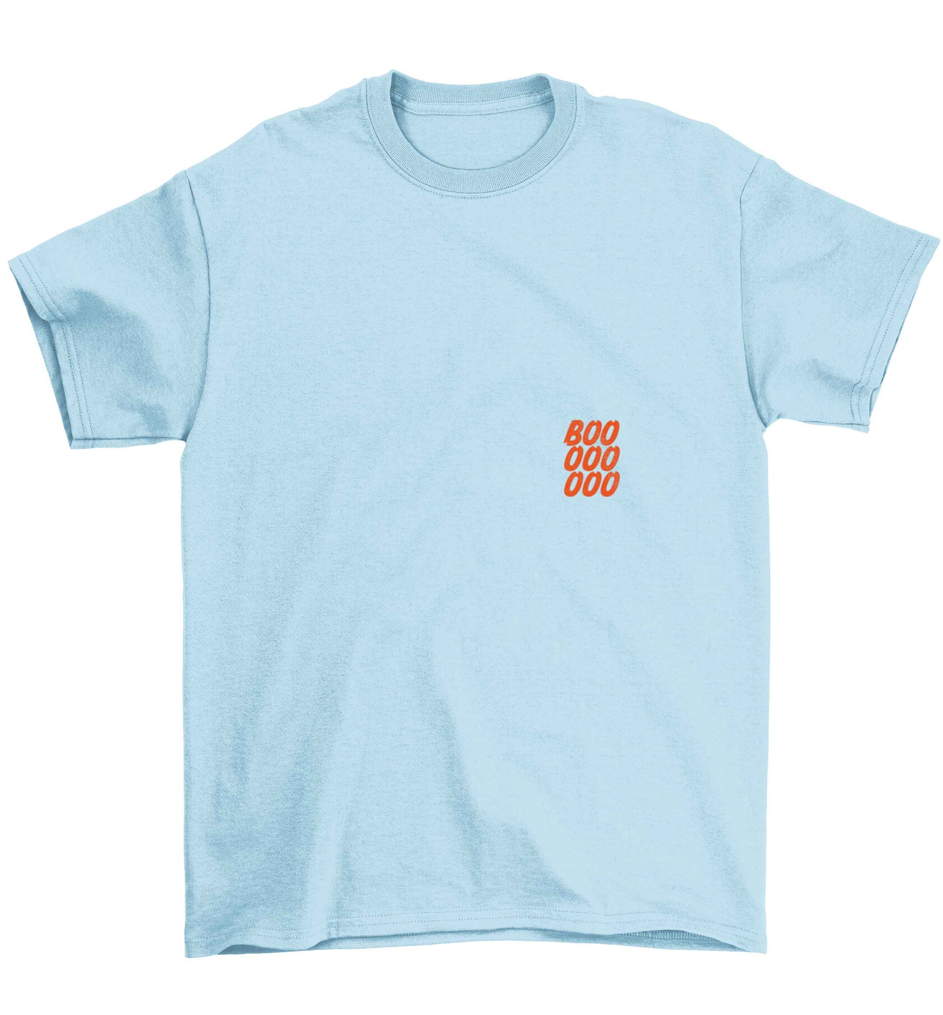 Boo pocket Children's light blue Tshirt 12-13 Years
