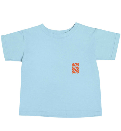 Boo pocket light blue baby toddler Tshirt 2 Years