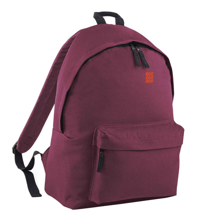 Boo pocket maroon children's backpack
