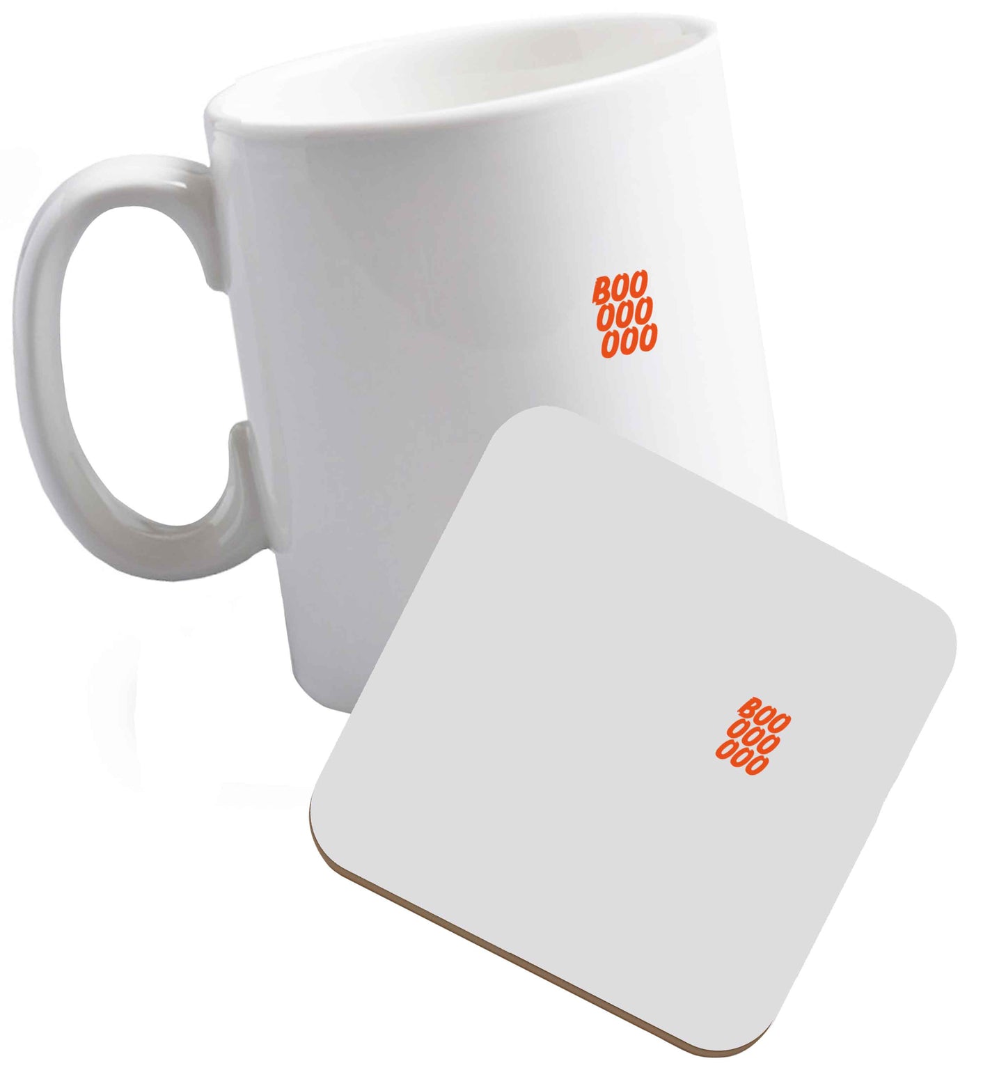 10 oz Tis The Season to Drink Whisky ceramic mug and coaster set right handed