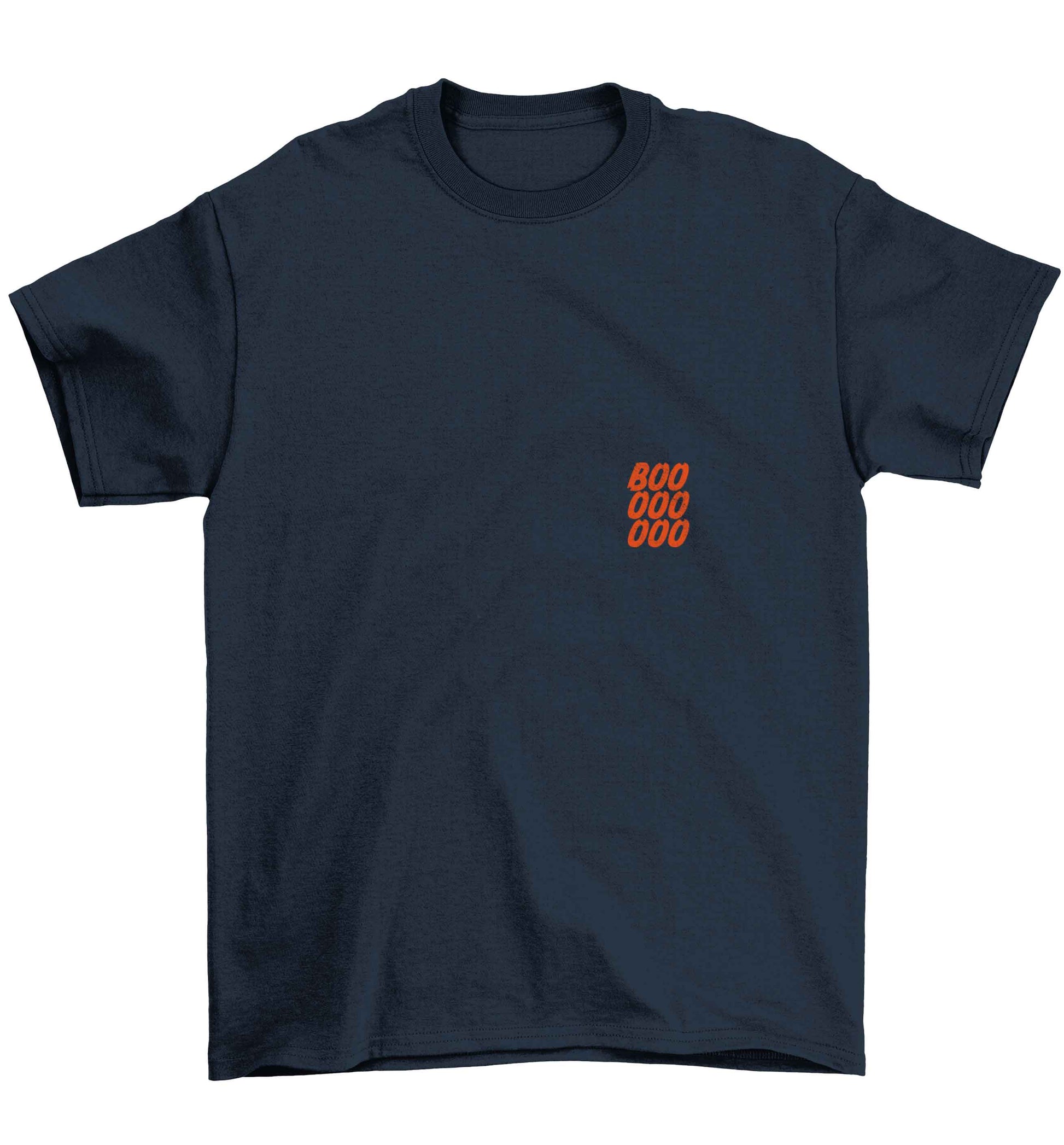 Boo pocket Children's navy Tshirt 12-13 Years